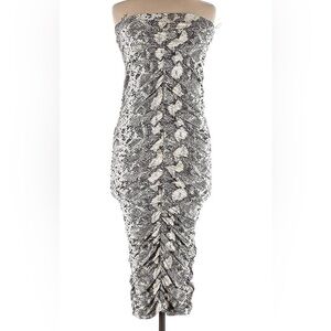 JLUXLABEL strapless body-con dress Medium